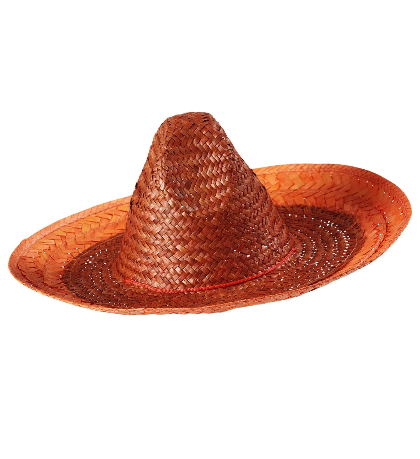 Sombrero de Paja Naranja COMPLEMENTOS Widmann